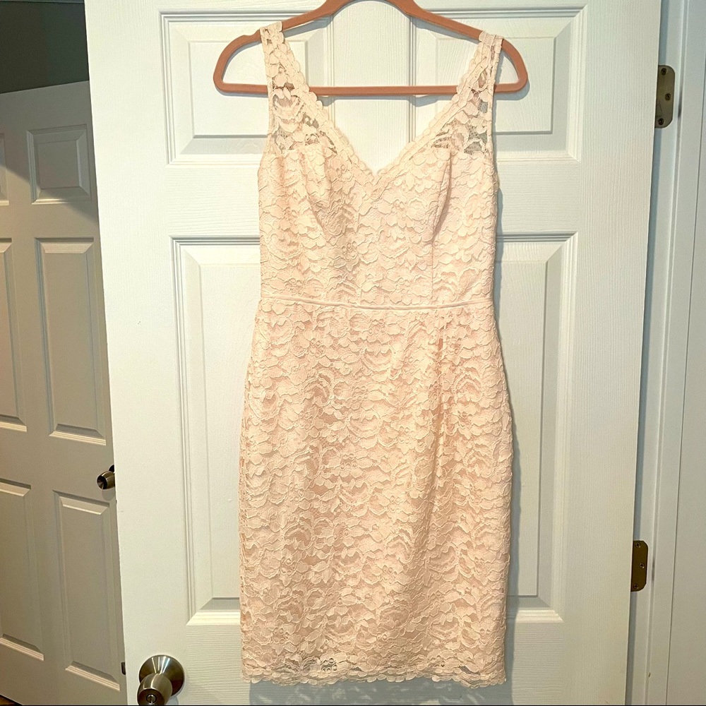 EUC Formal Allover Lace Dress